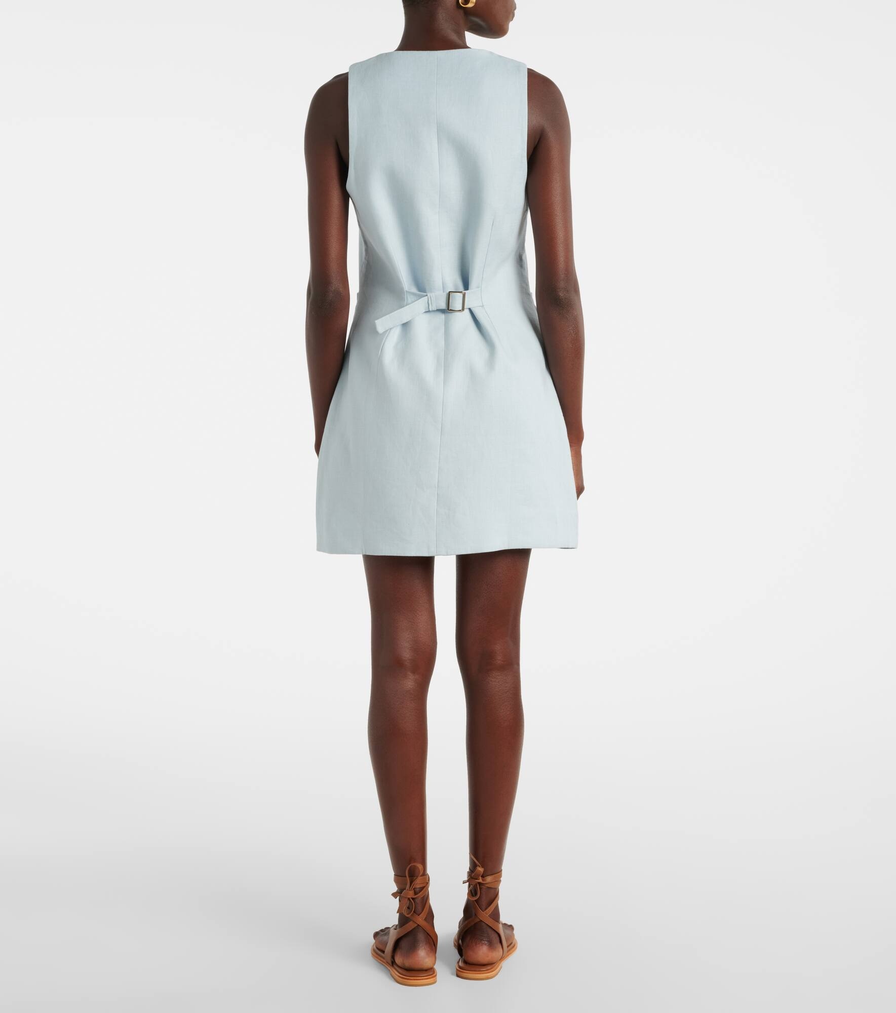 Jaques linen minidress - 3