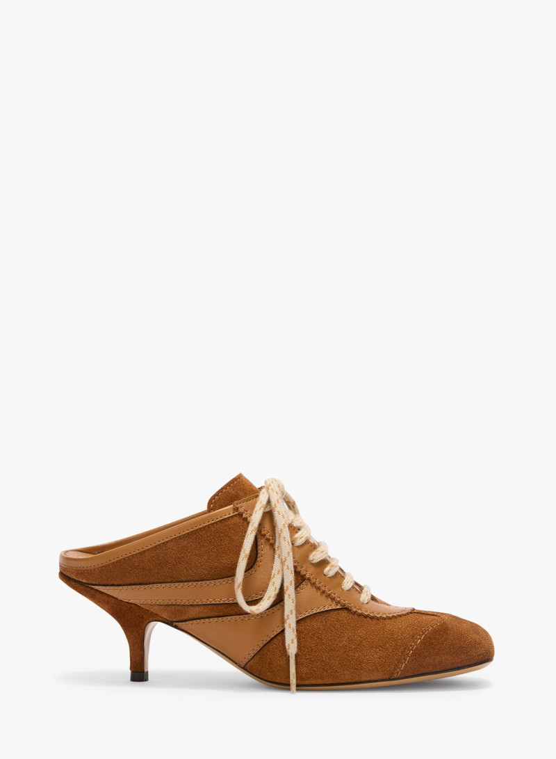 Dries Van Noten HEELED SUEDE SNEAKERS outlook