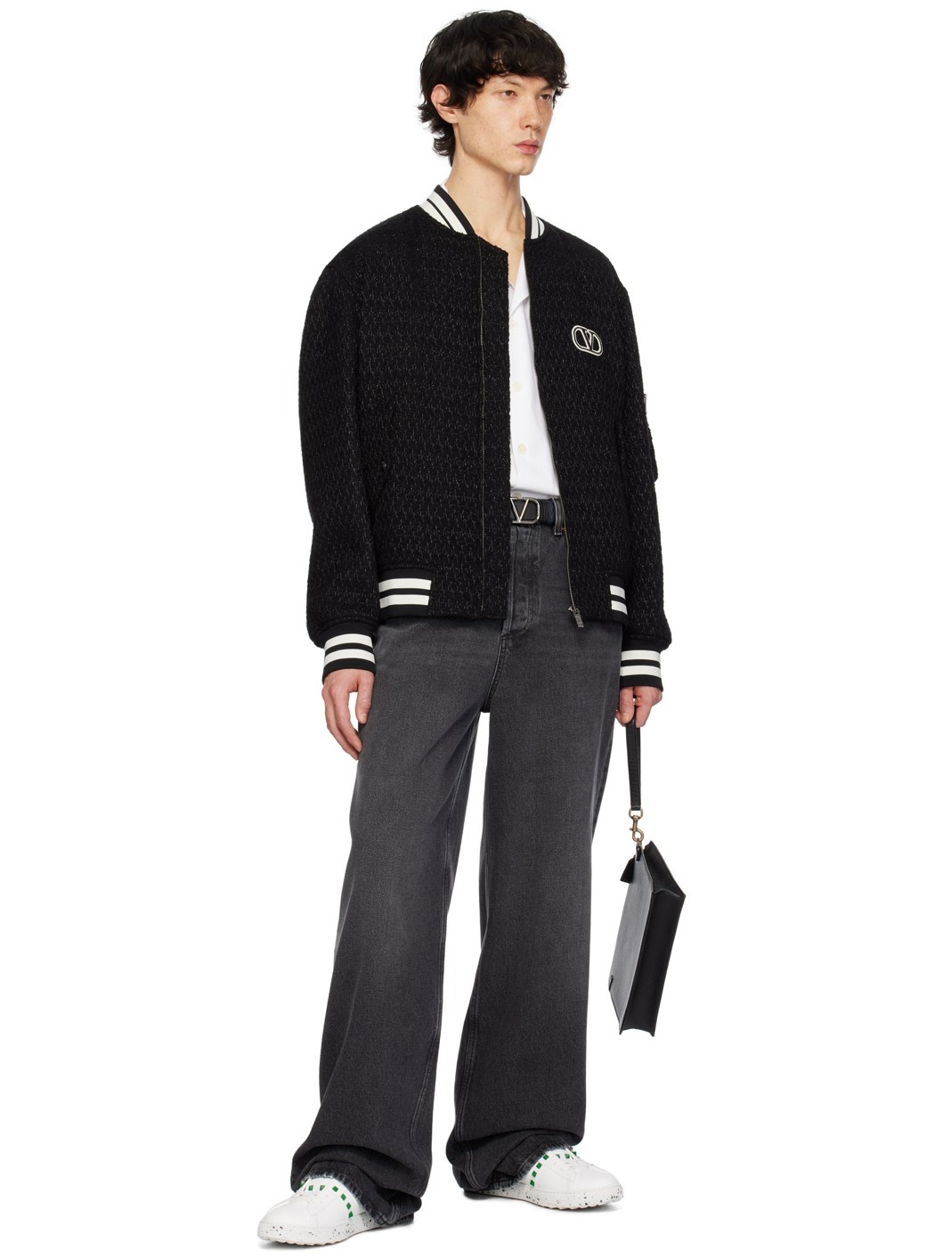Black Creased Jeans - 5