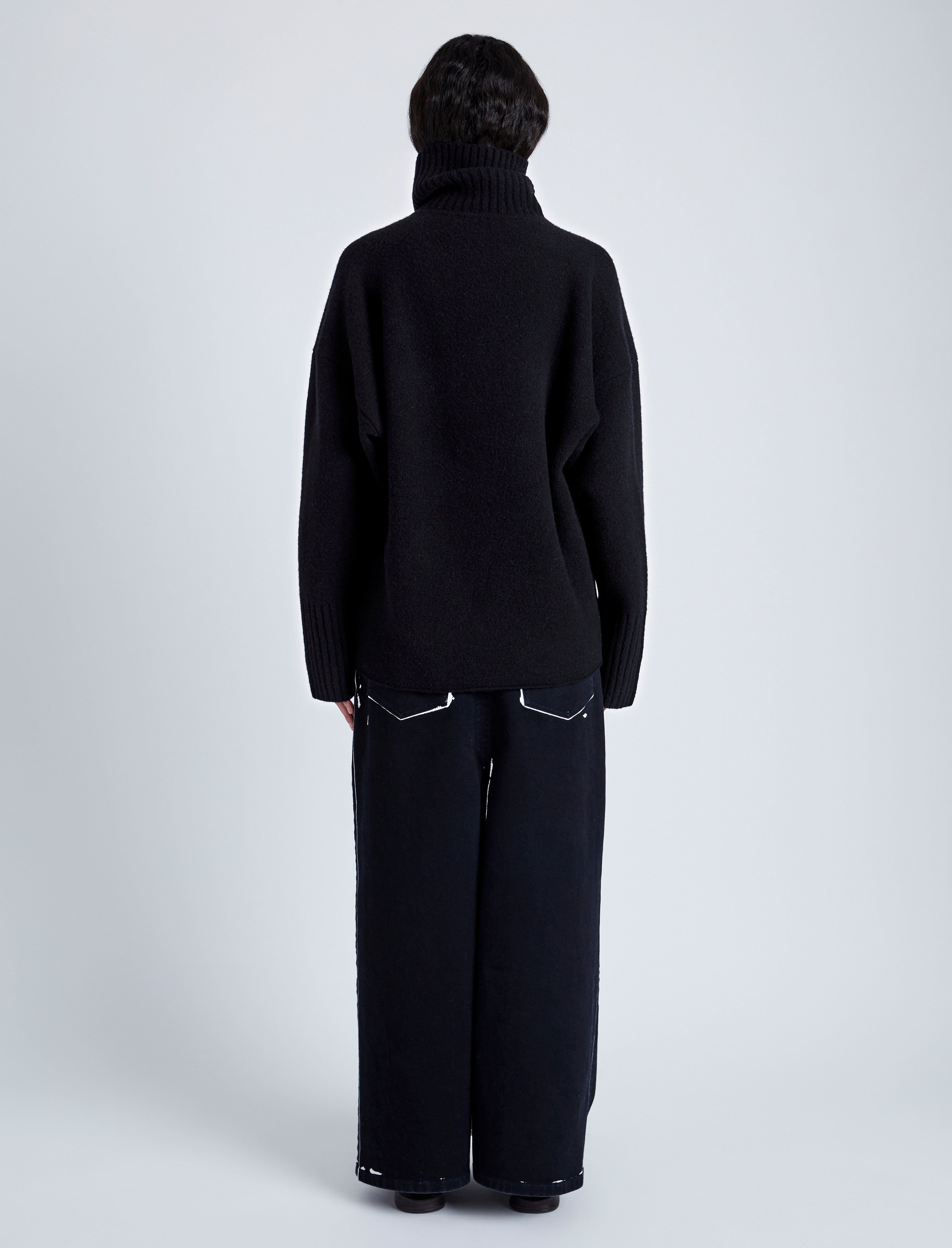 Sandra Turtleneck Sweater in Lofty Eco Cashmere - 5