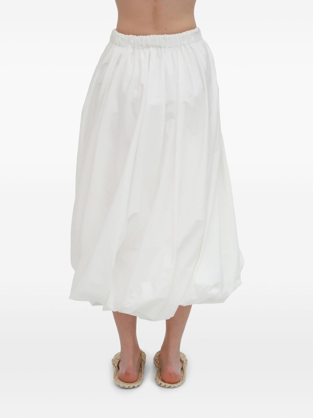 twisted midi skirt - 7