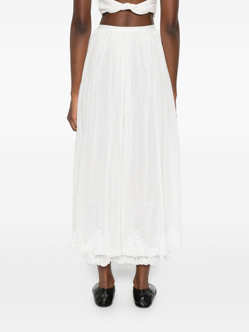 lace-trim skirt 4