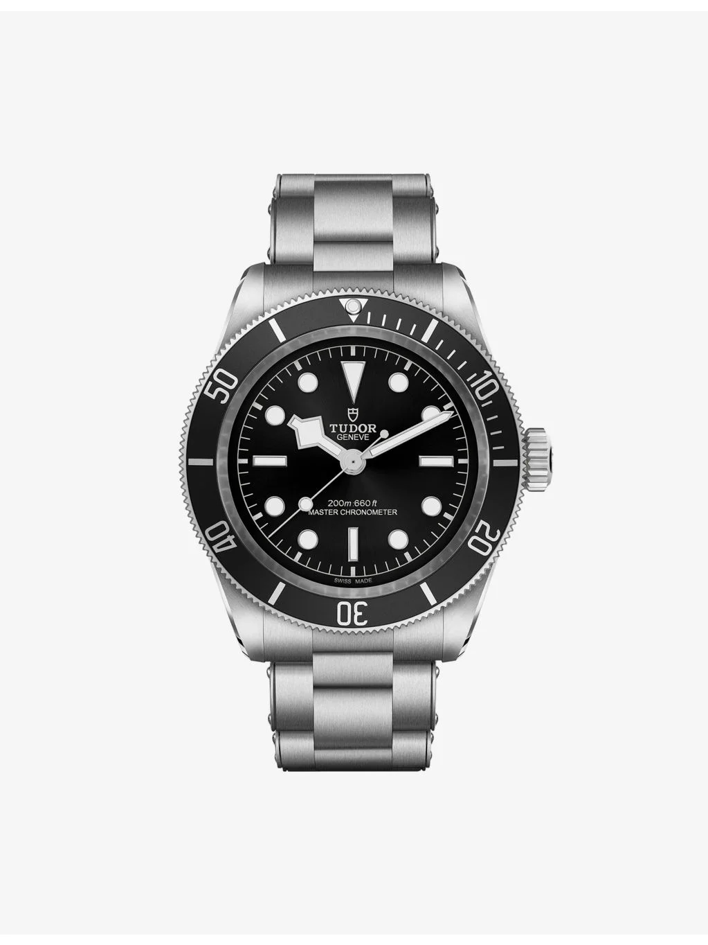 M7941A1A0NU-0001 Black Bay stainless-steel automatic watch - 1