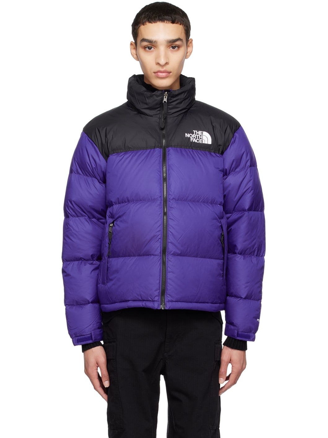 Blue 1996 Retro Nuptse Down Jacket - 1