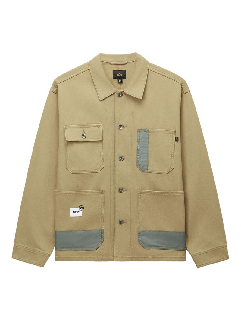 patch-pocket cotton jacket 1