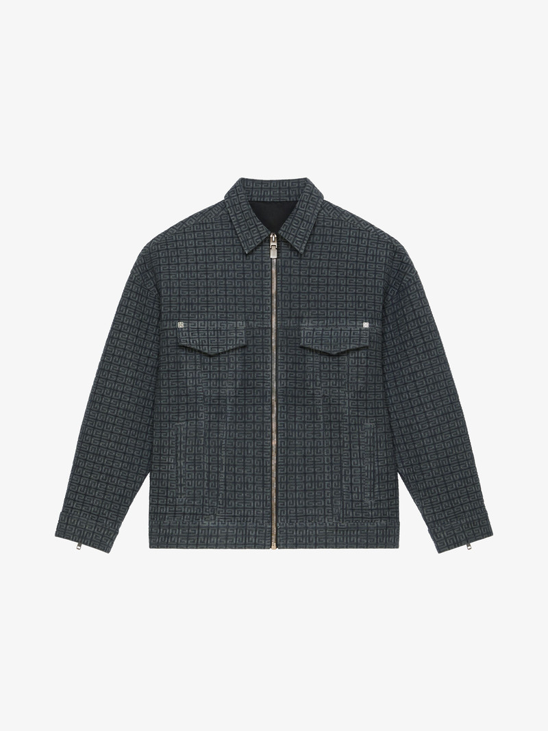 OVERSIZED JACKET IN 4G DENIM 1