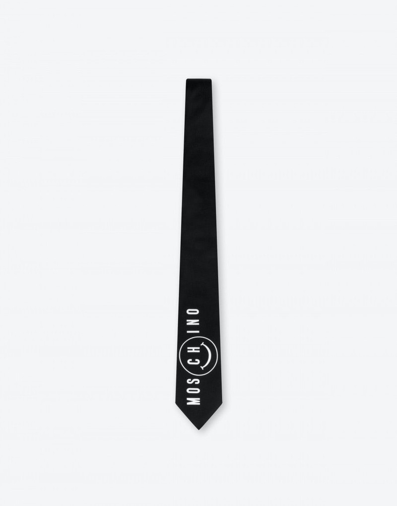 MOSCHINO SMILEY® LOGO TIE 1