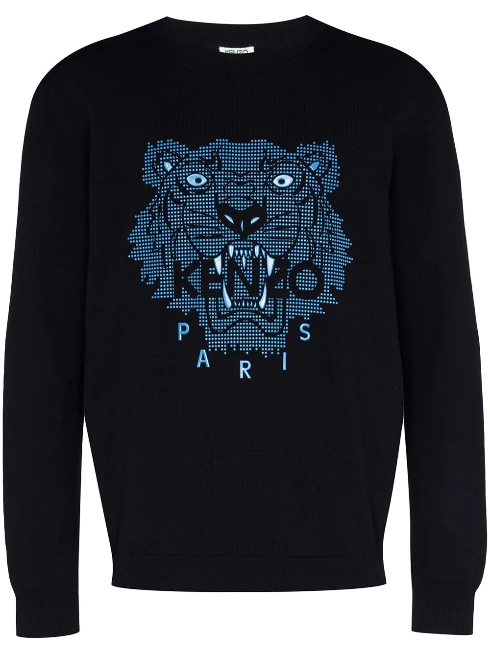 Tiger motif print sweatshirt - 1