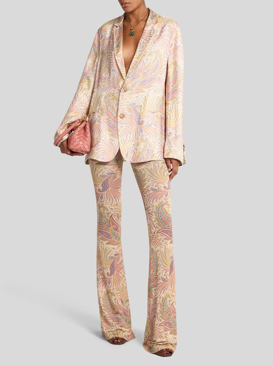 REVERSIBLE SILK TWILL JACKET - 4