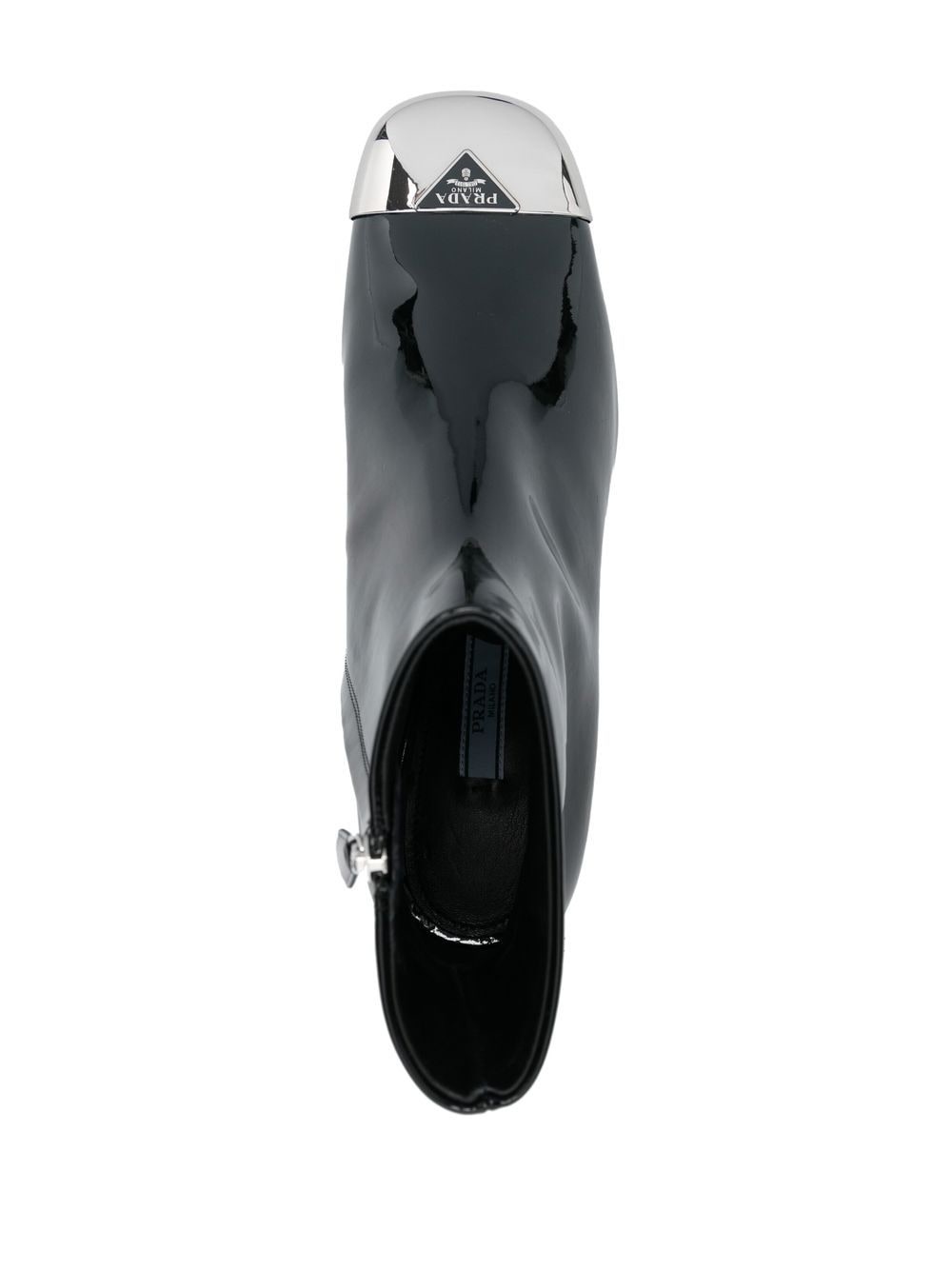 triangle logo plaque boots - 4