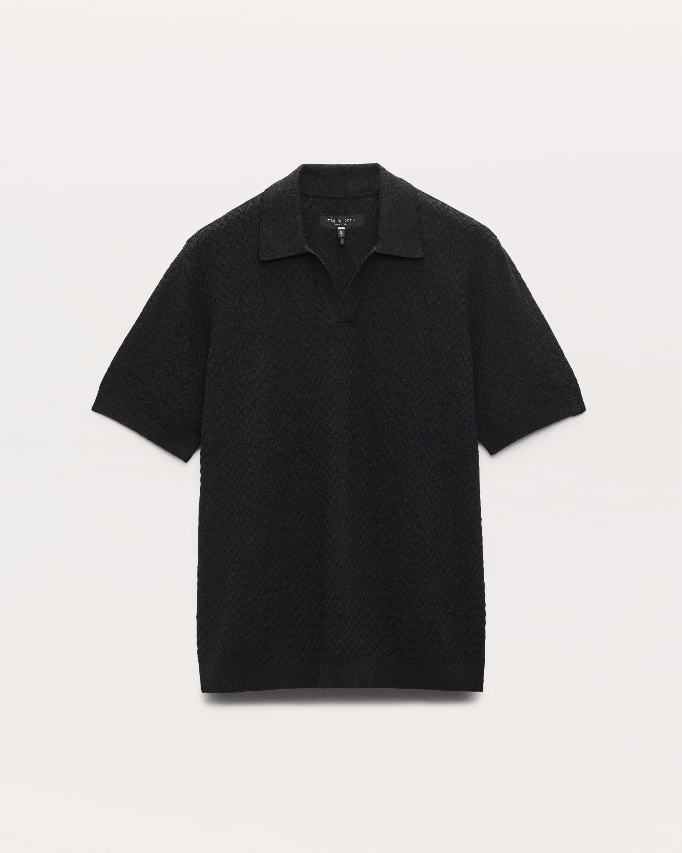 Zuma Herringbone Knit Polo Shirt
Terry Toweling - 2
