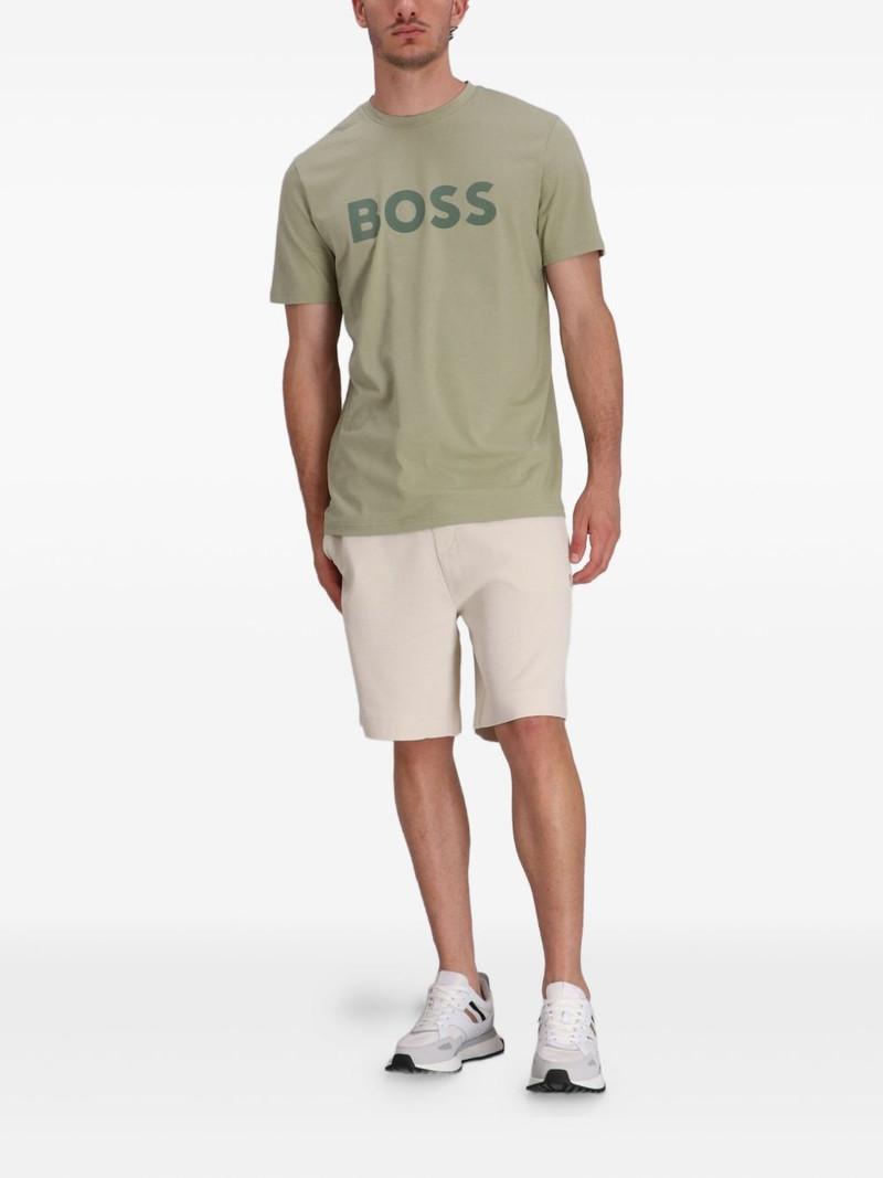 BOSS logo-print T-shirt outlook