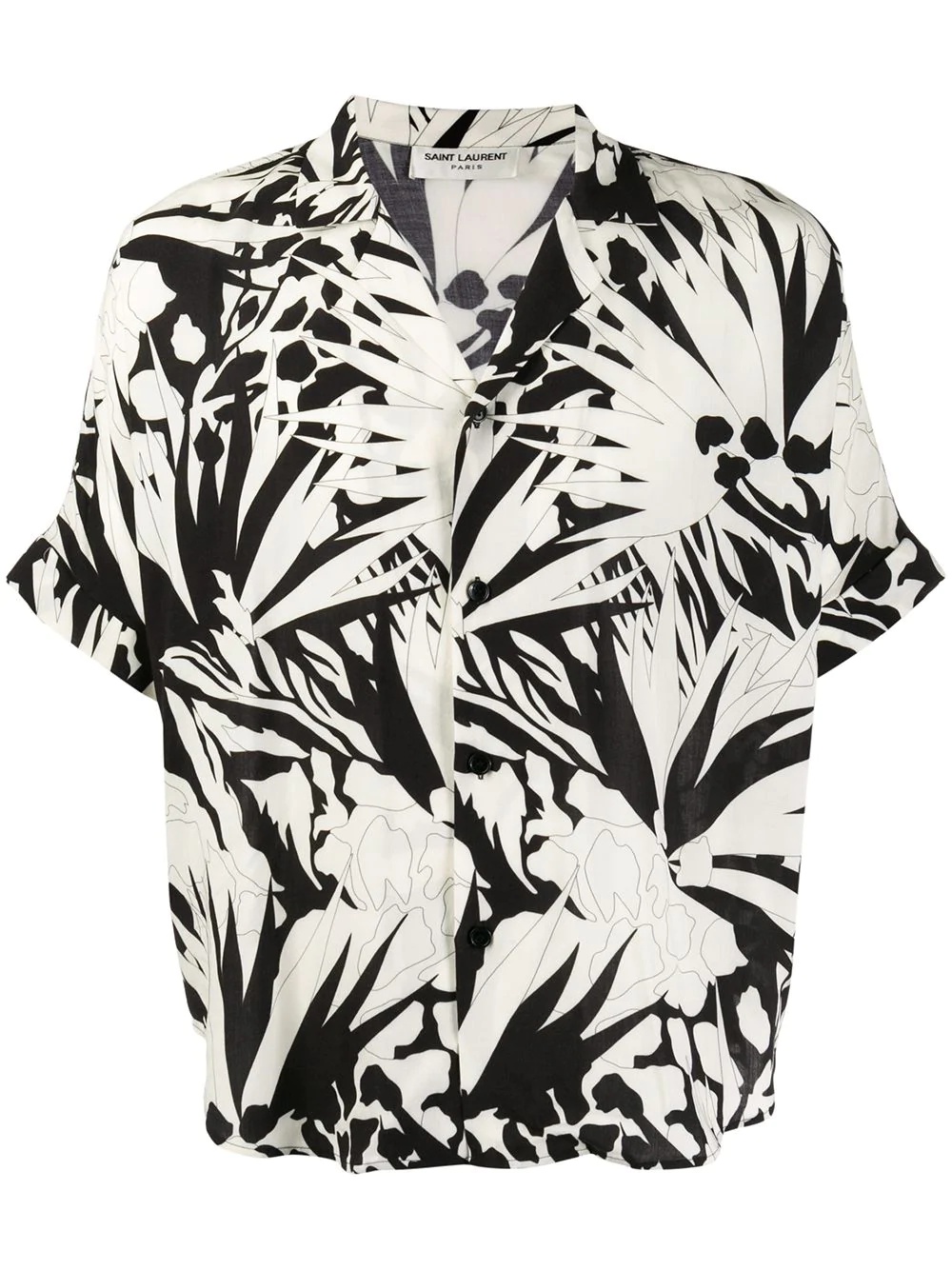 Jungle Flower print shirt - 1