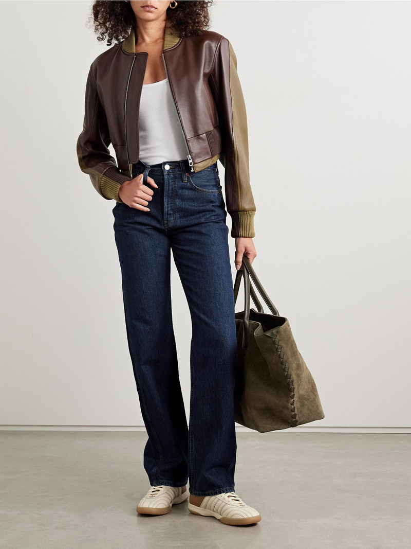 RE/DONE 90s Loose high-rise straight-leg jeans Dark denim outlook