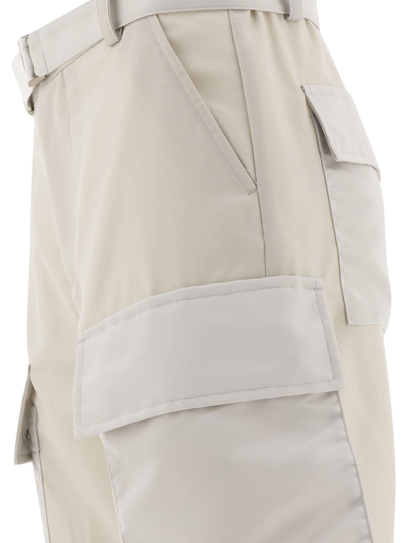 Sacai Belted Cargo Trousers - 4