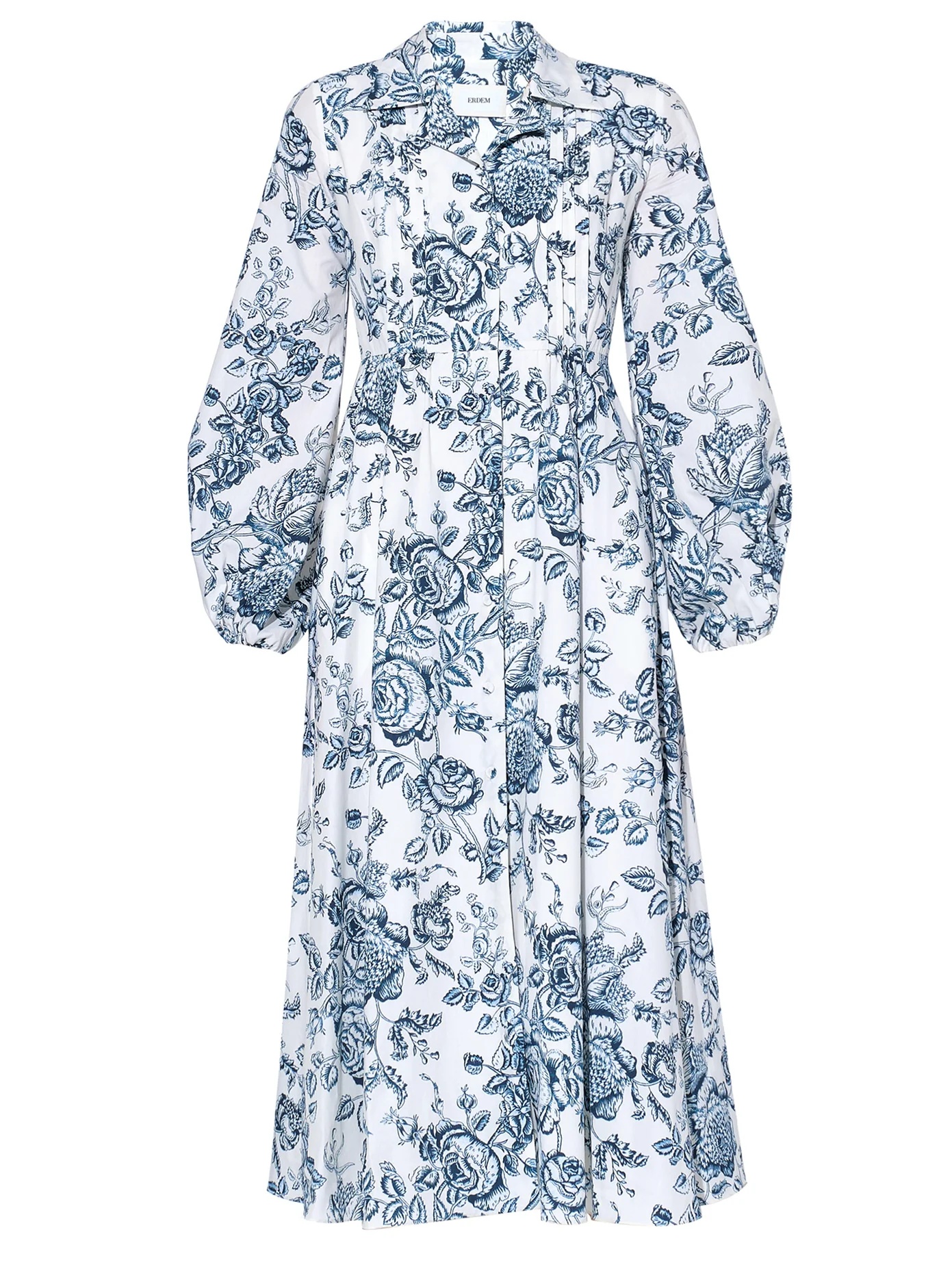 Kendrick Toile de Jouy poplin midi dress - 1