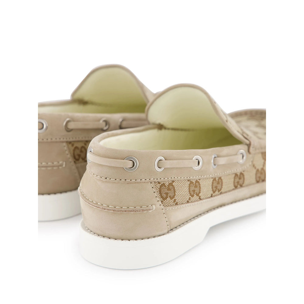 Gucci Neutrals Boat Shoes Men - 3