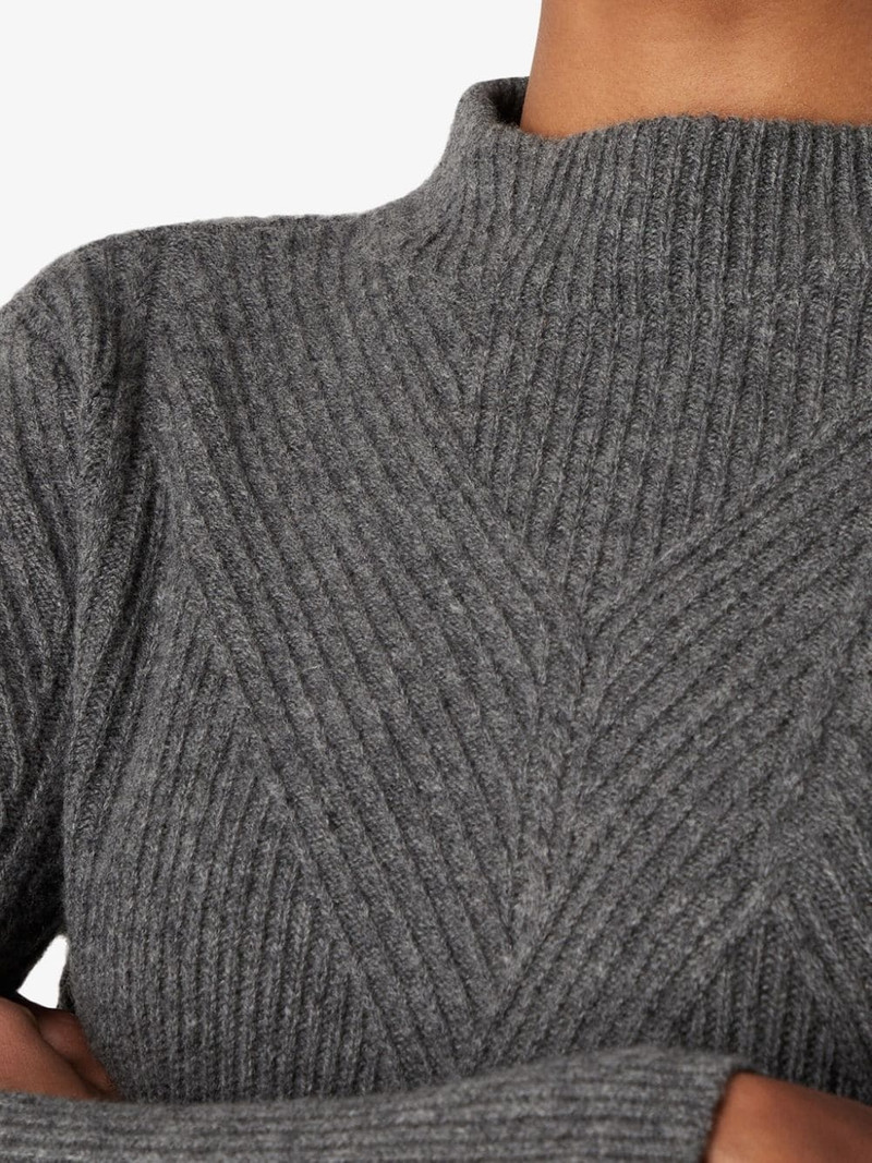 ribbed-knit wool-blend jumper 4