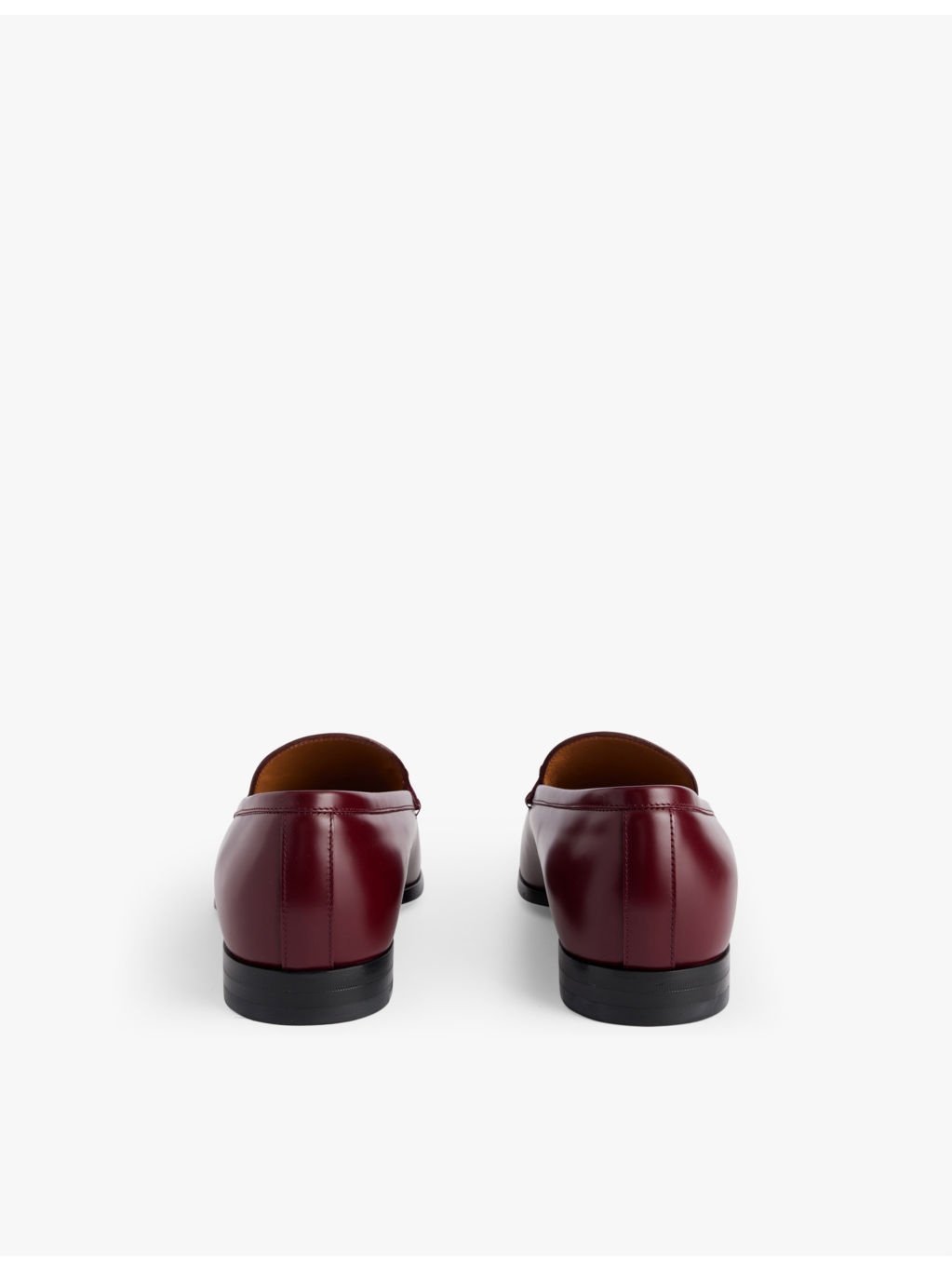 Horsebit leather loafers - 4