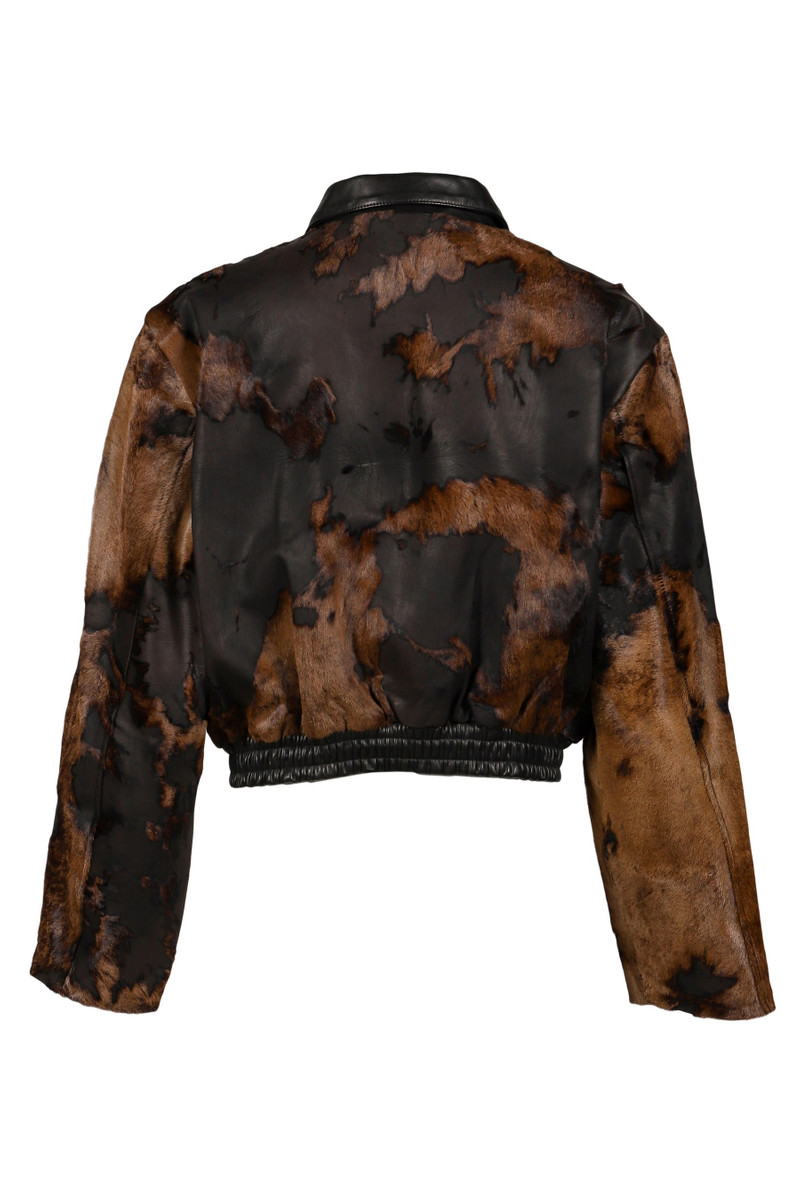 EARTHLING VIP PREDATOR LEATHER JACKET / BRW outlook