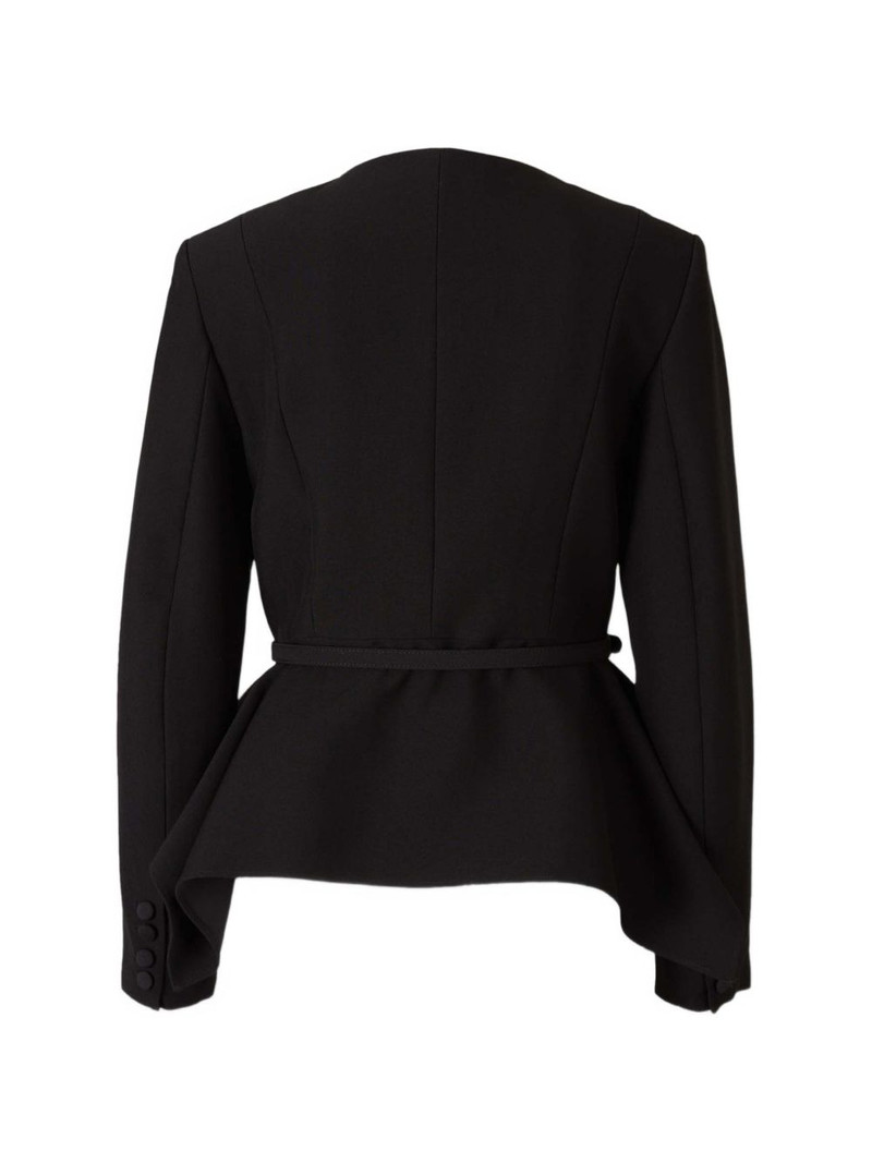 ROLAND MOURET asymmetrical peplum blazer outlook