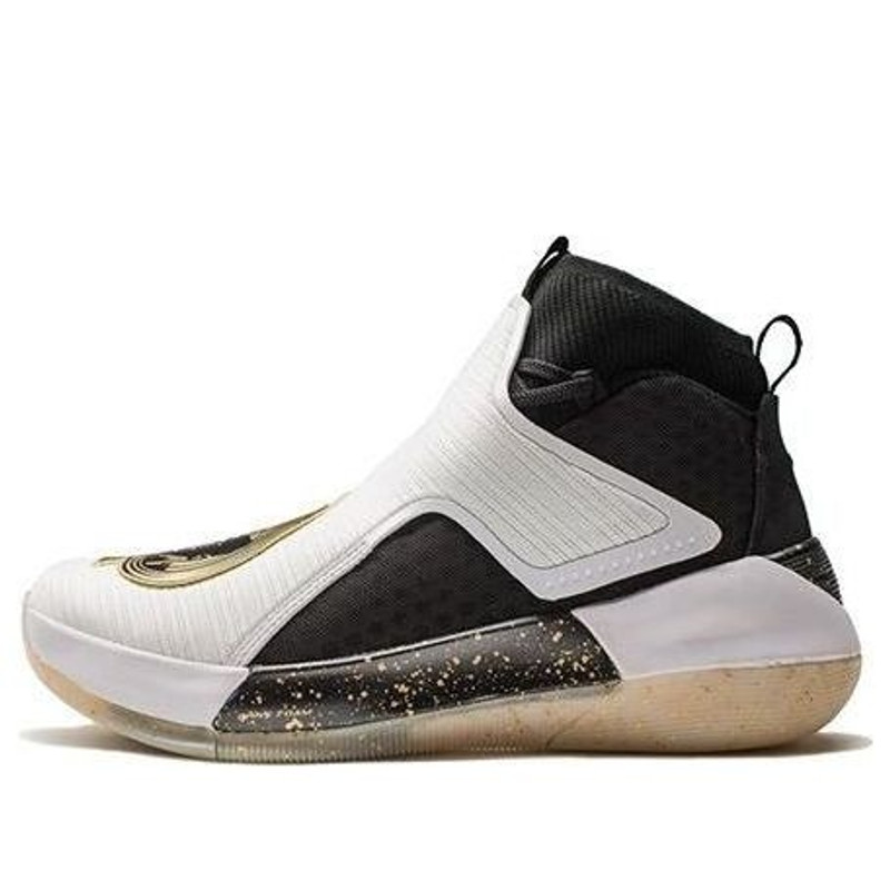 Li-Ning Authentic 새로운 작풍 12 검정/금 ABAN025-5 - 1