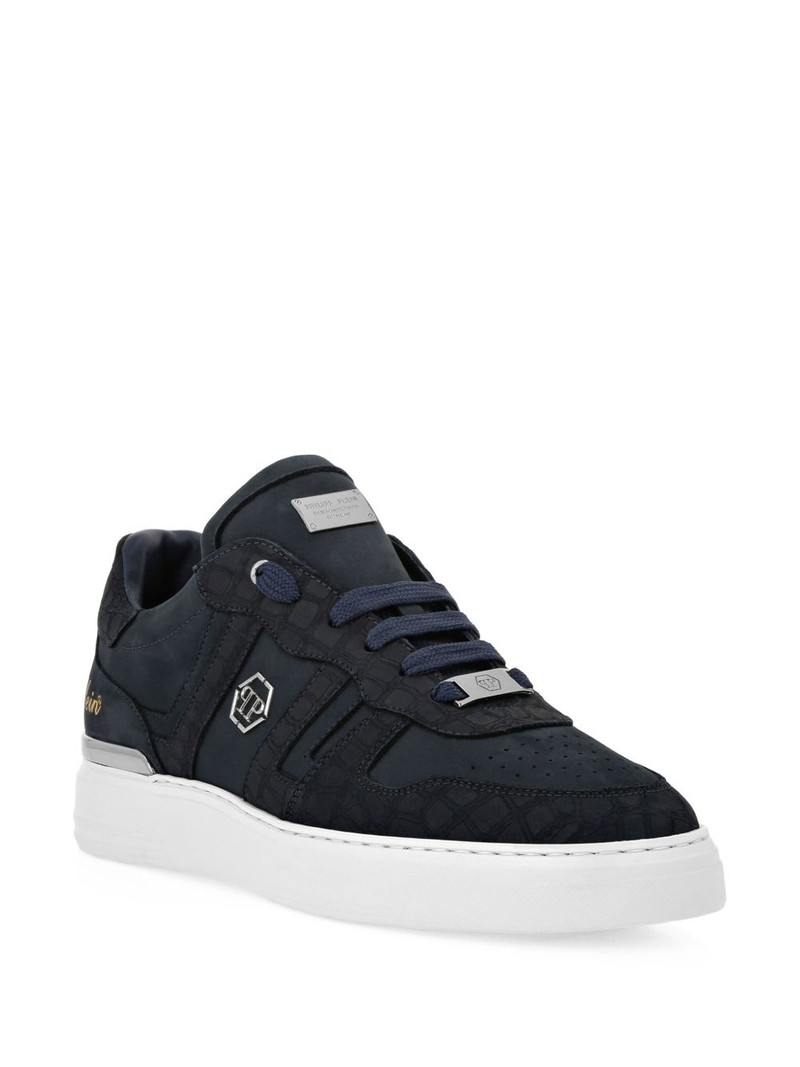 PHILIPP PLEIN lace-up low-top sneakers outlook