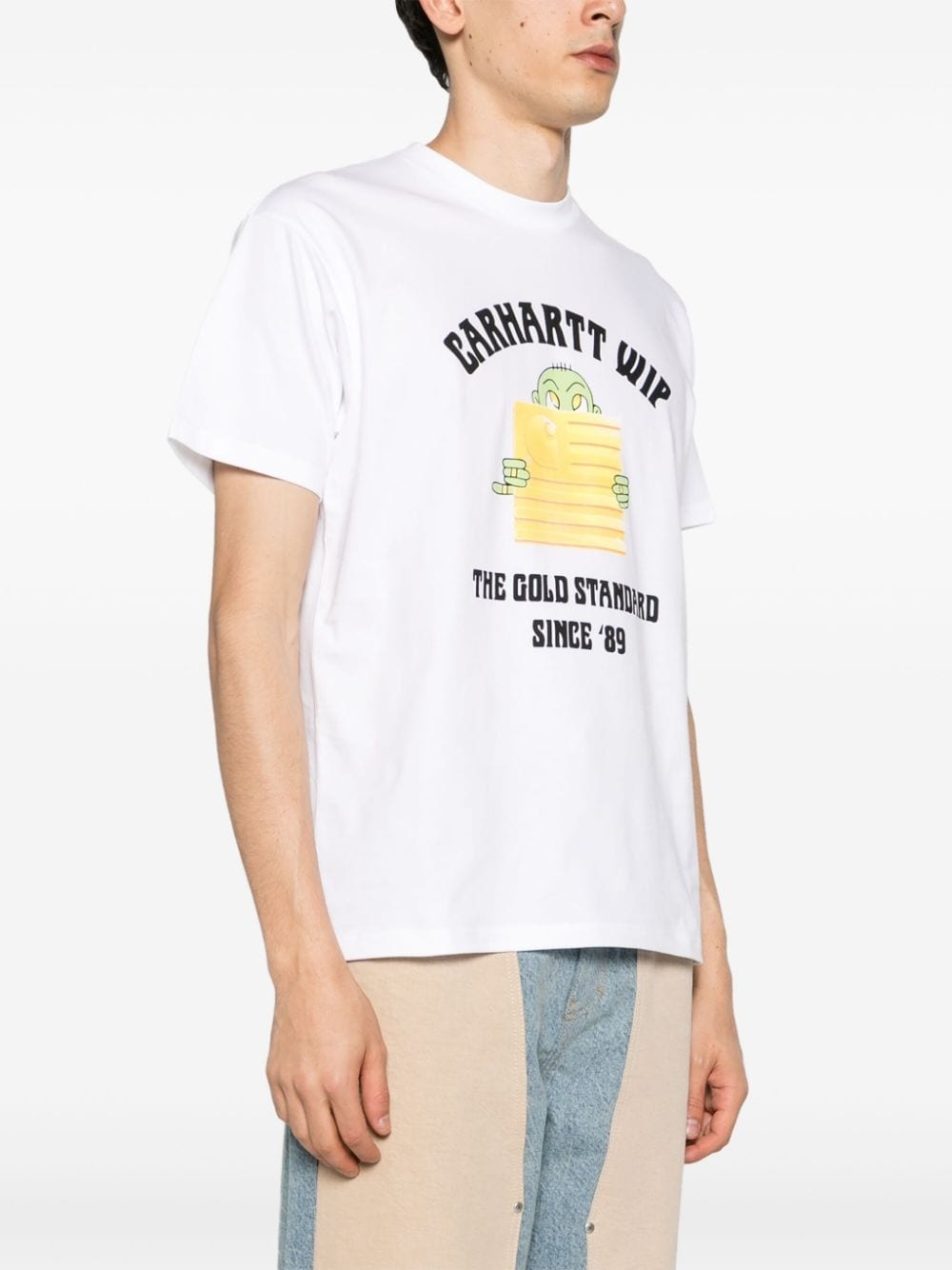 ★2024SS新作★CARHARTT★S/S GOLD STANDARD T-SHIRT Carhartt WIP Gold Standard T-Shirt in Black | SVD