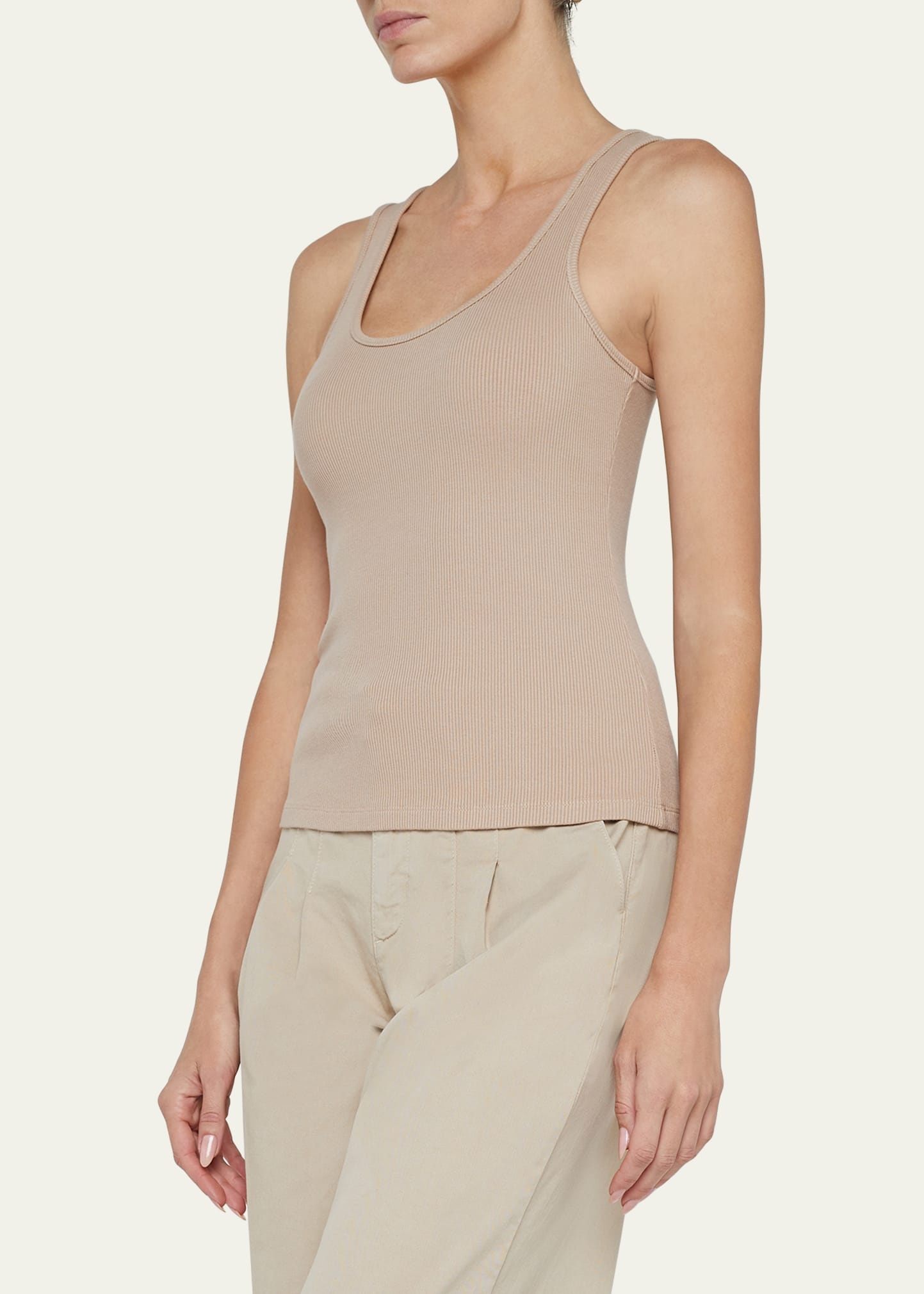 Adira Scoop-Neck Tank Top - 4