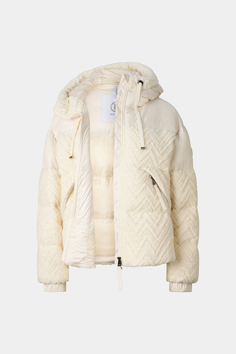 Vienna Down Jacket in Off-White 2