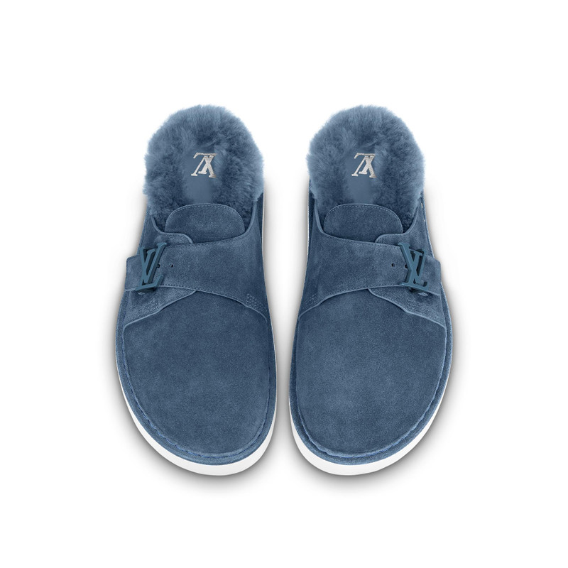 LV Easy Mule With Fur 3