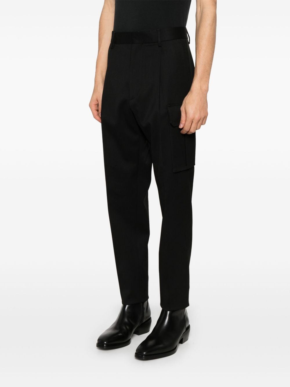 tapered cargo trousers - 3