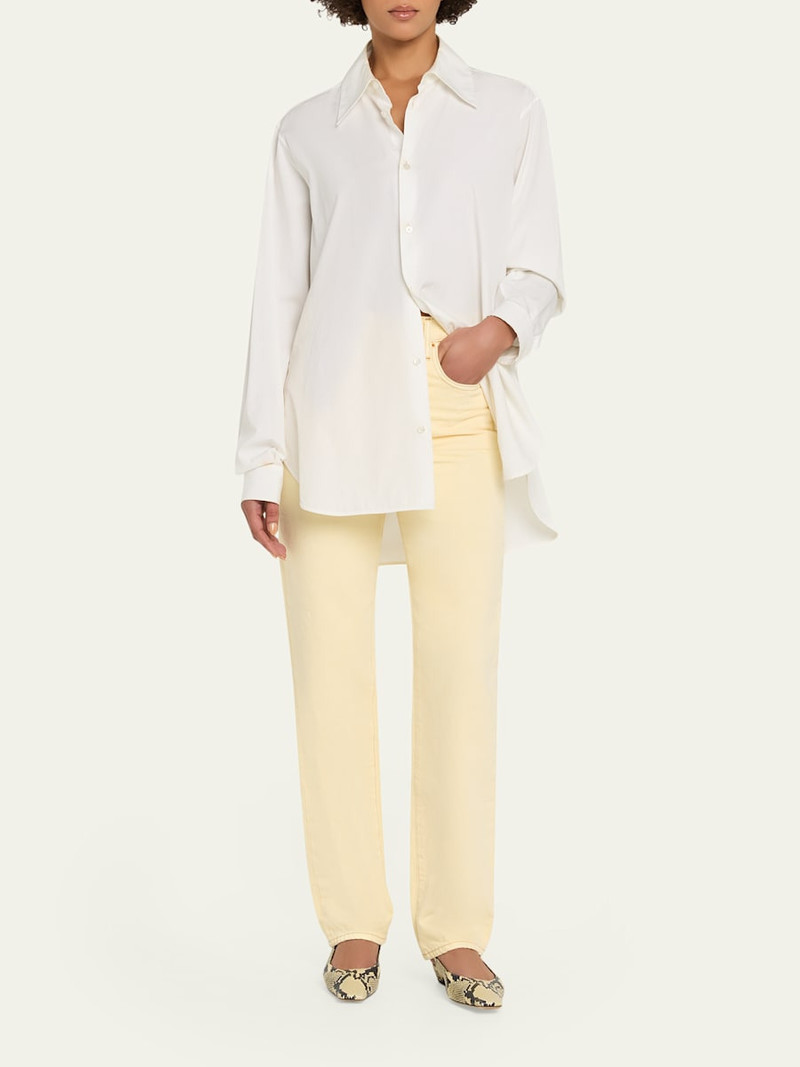 SLVRLAKE London High-Rise Straight-Leg Jeans outlook