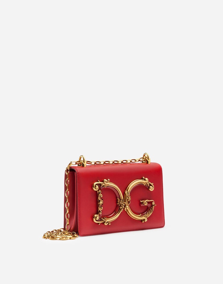 DG Girls shoulder bag in nappa leather - 3