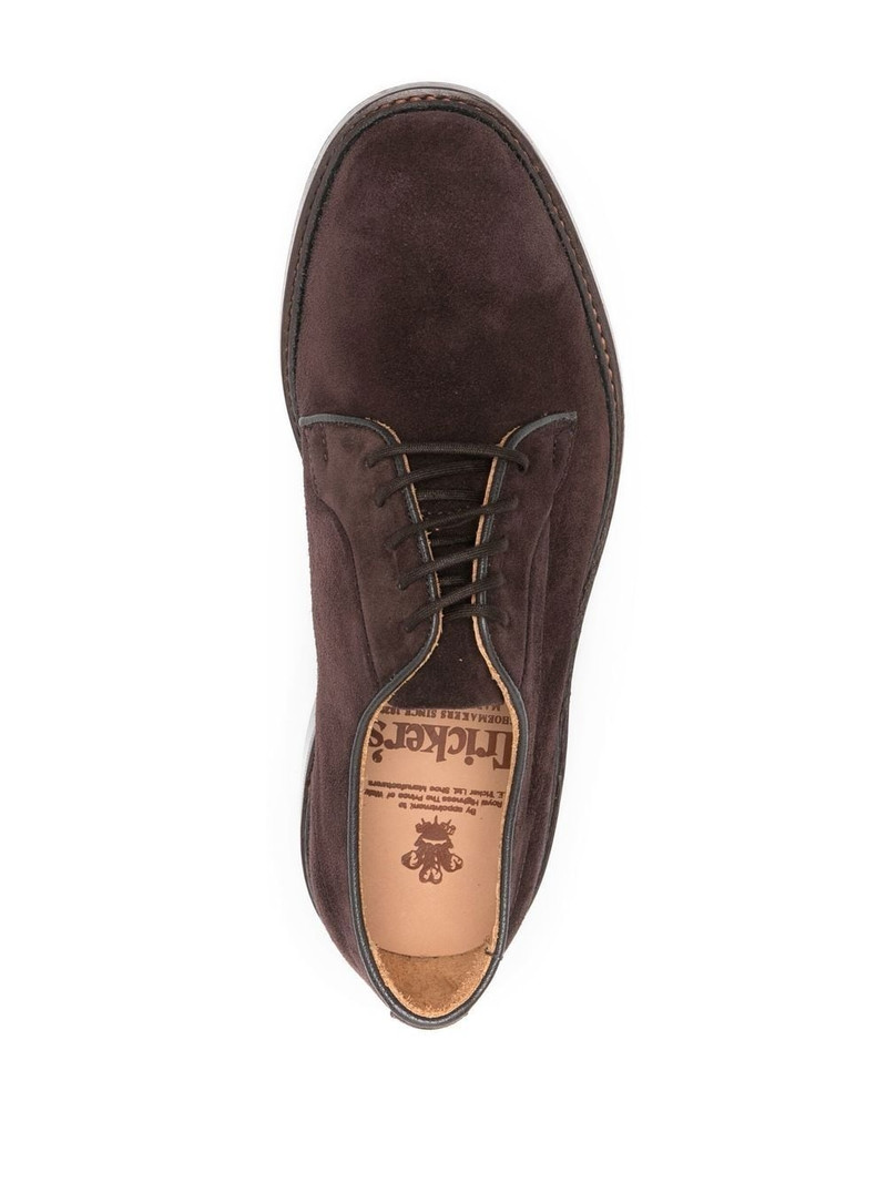 almond-toe lace-up oxford shoes 4