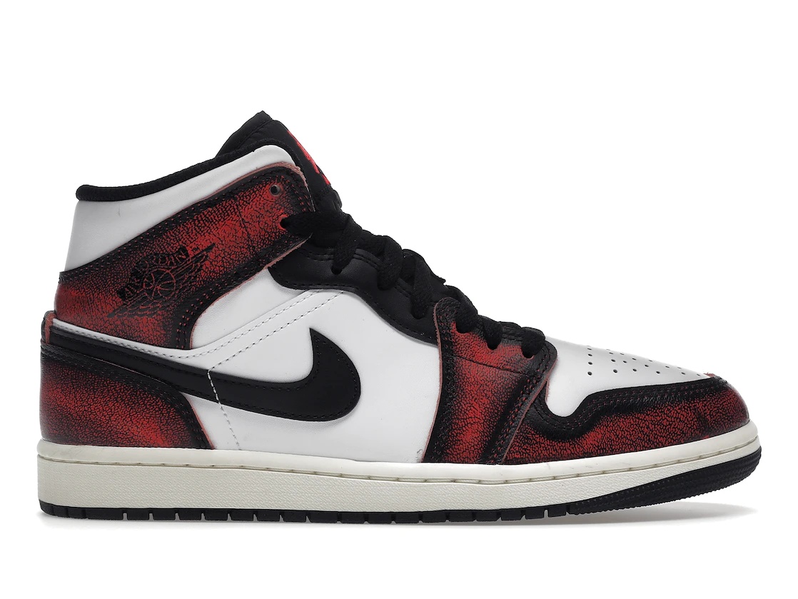 Jordan 1 Mid Wear-Away Chicago - 1