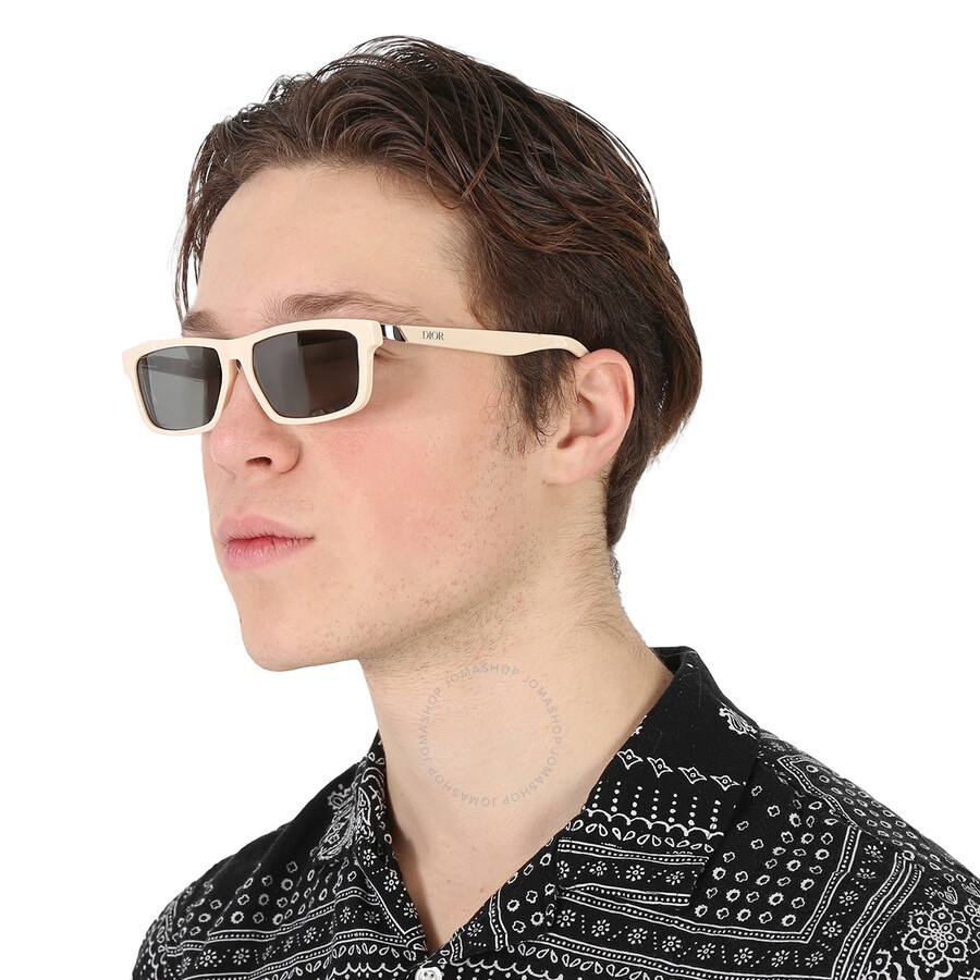 Dior DIORIDER S2U Grey Rectangular Men's Sunglasses DM40058U 25C 57 - 2