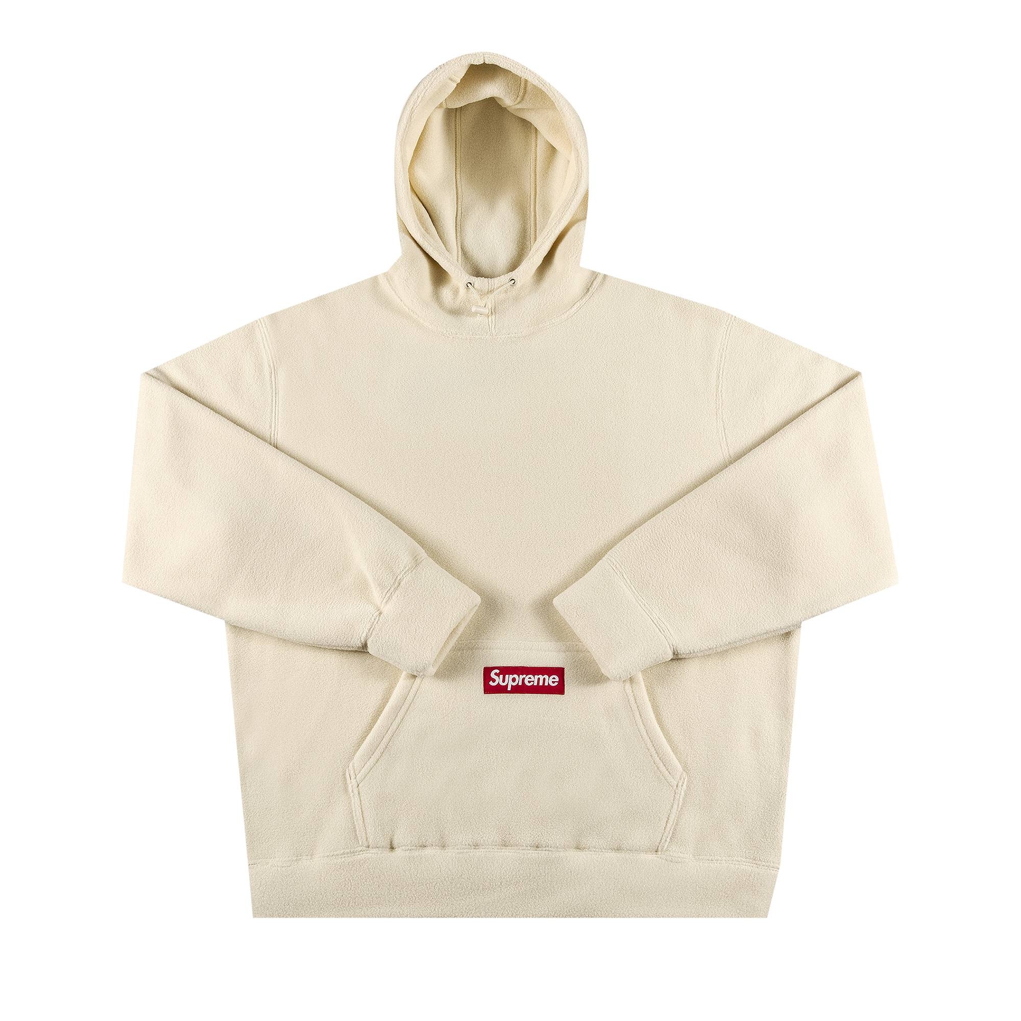 Supreme Polartec Hooded Sweatshirt 'Natural' - 1