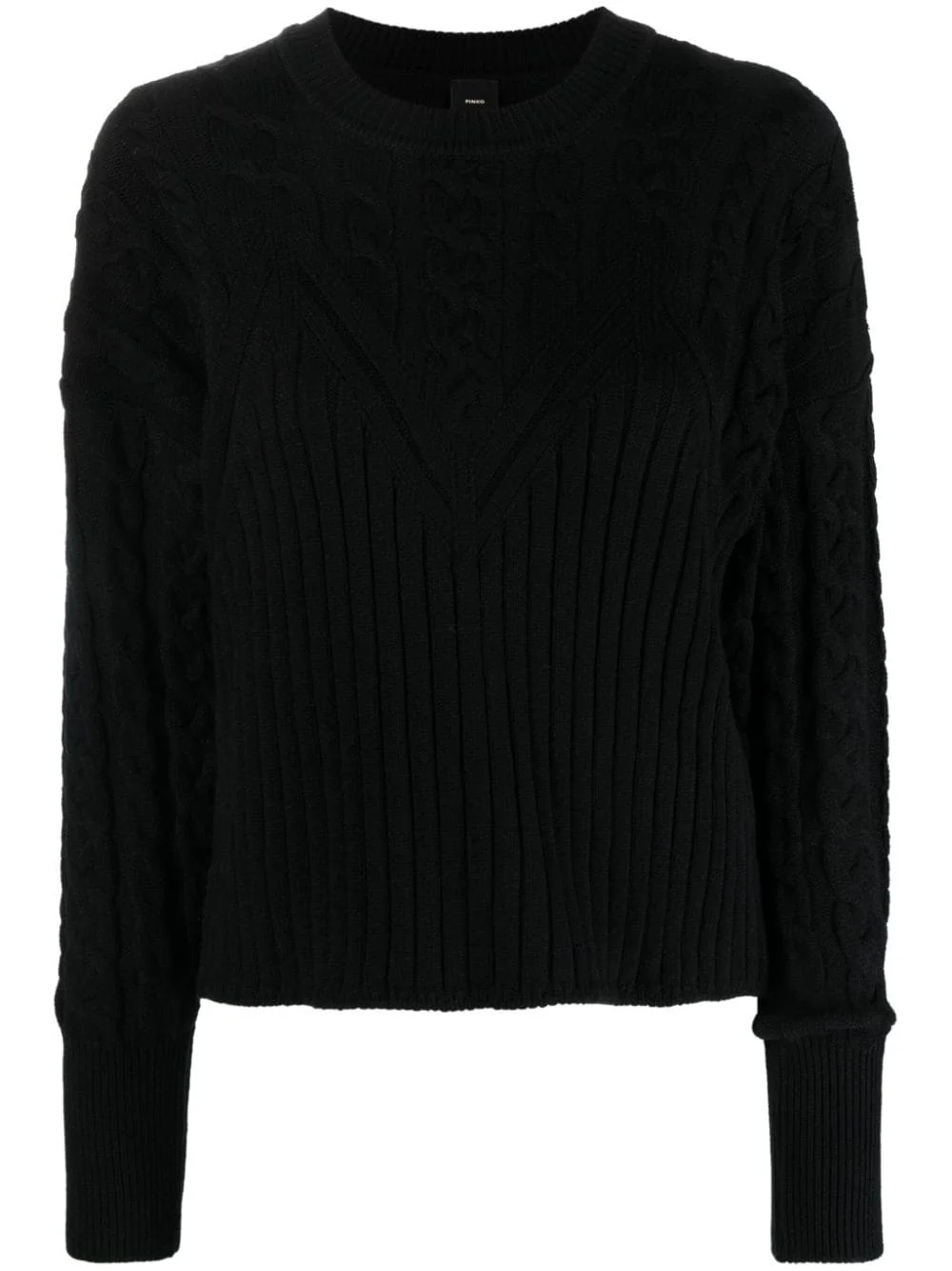 Armadillo ribbed-knit jumper - 1