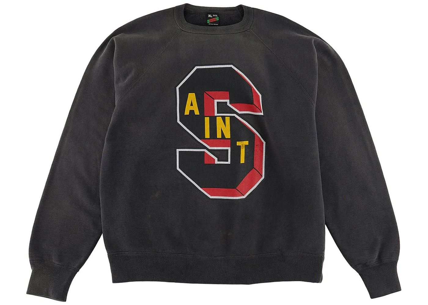 Saint Mxxxxxx x Denim Tears ST Sweatshirt Vintage Black - 1