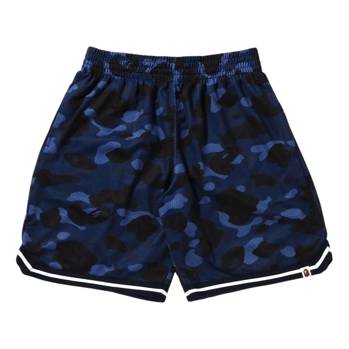 A Bathing Ape Color Camo Wide Fit Shorts 'Blue' 1I30-153-019-BLU - 1