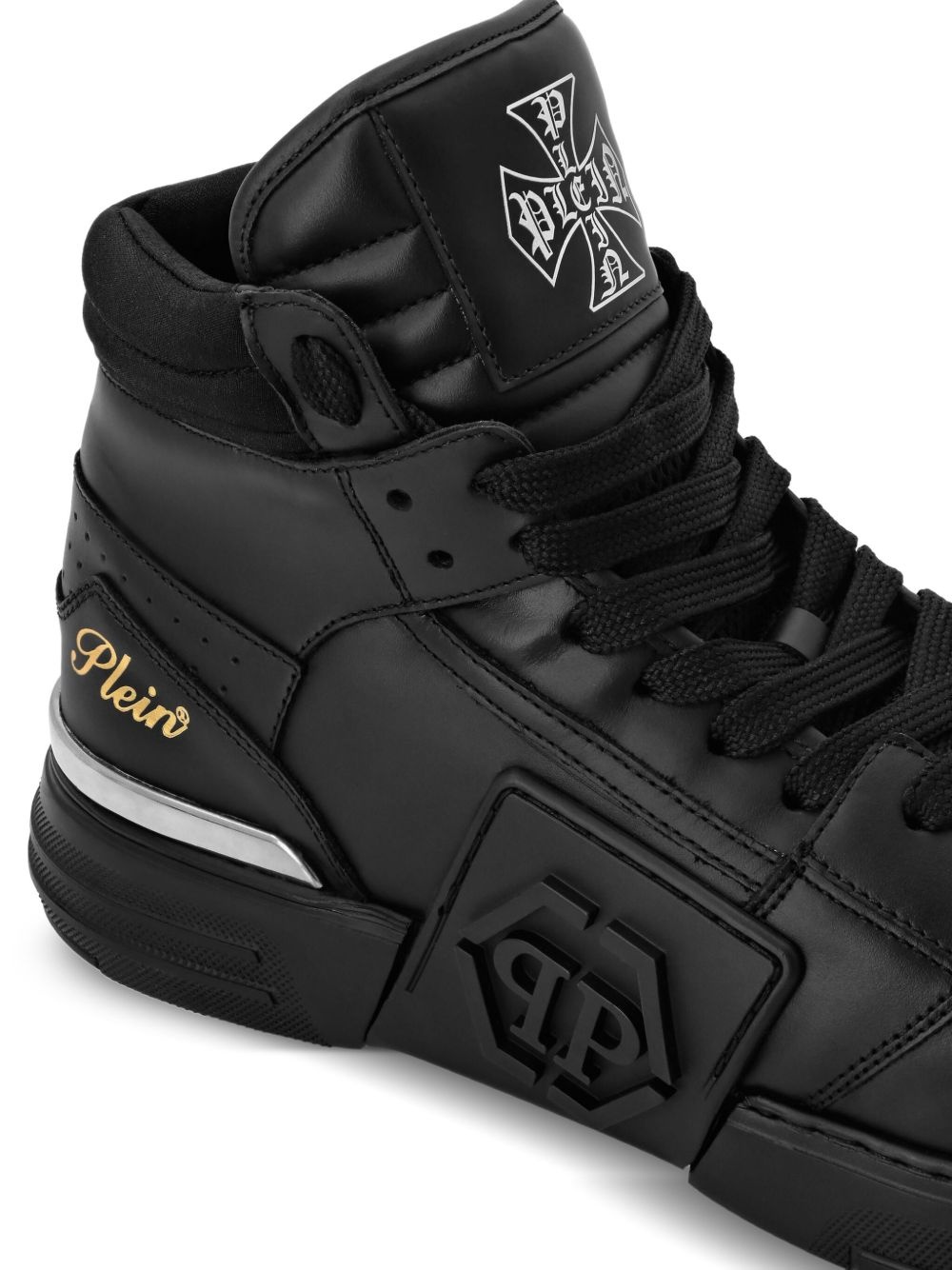 Hexagon hi-top sneakers - 5