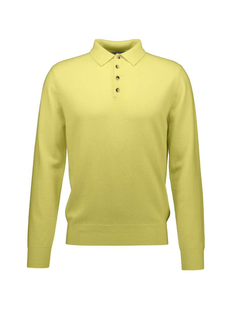 buttoned polo sweater 1