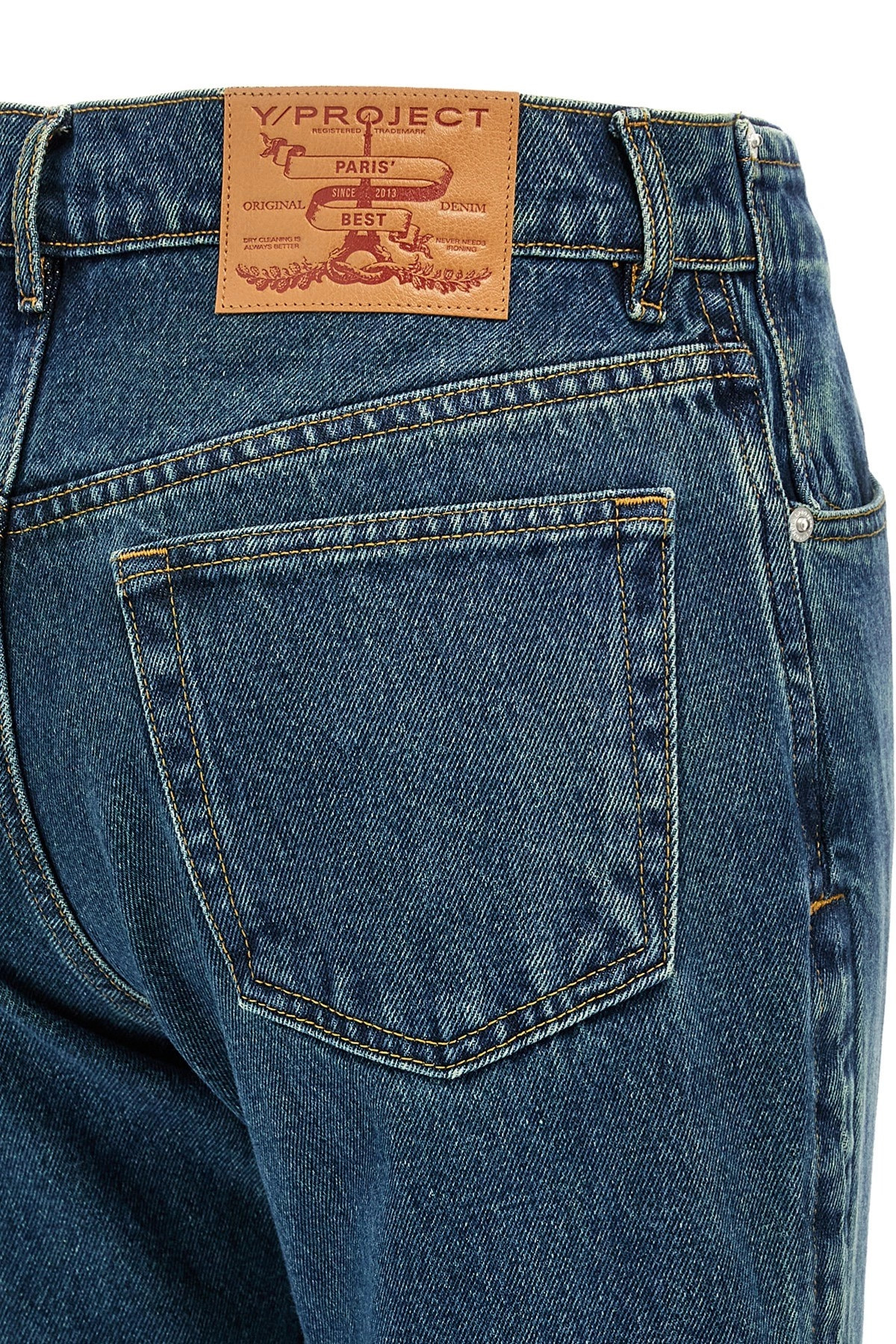 'Evergreen Hook and Eye' jeans - 5
