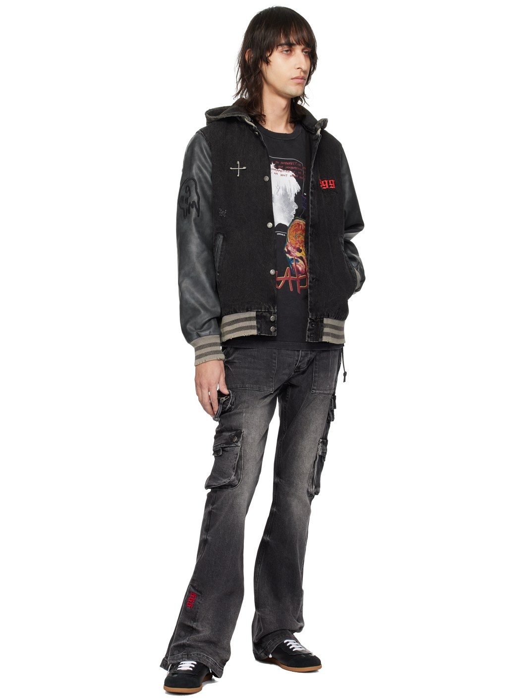 Black 999 Bronko Jeans - 4