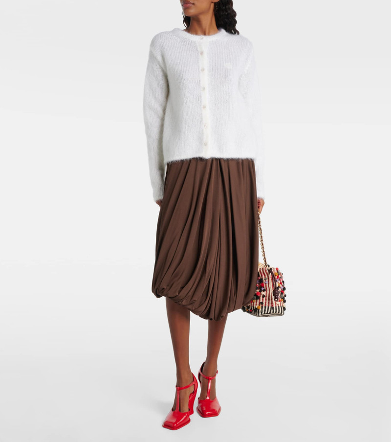 Loewe Mohair-blend cardigan outlook