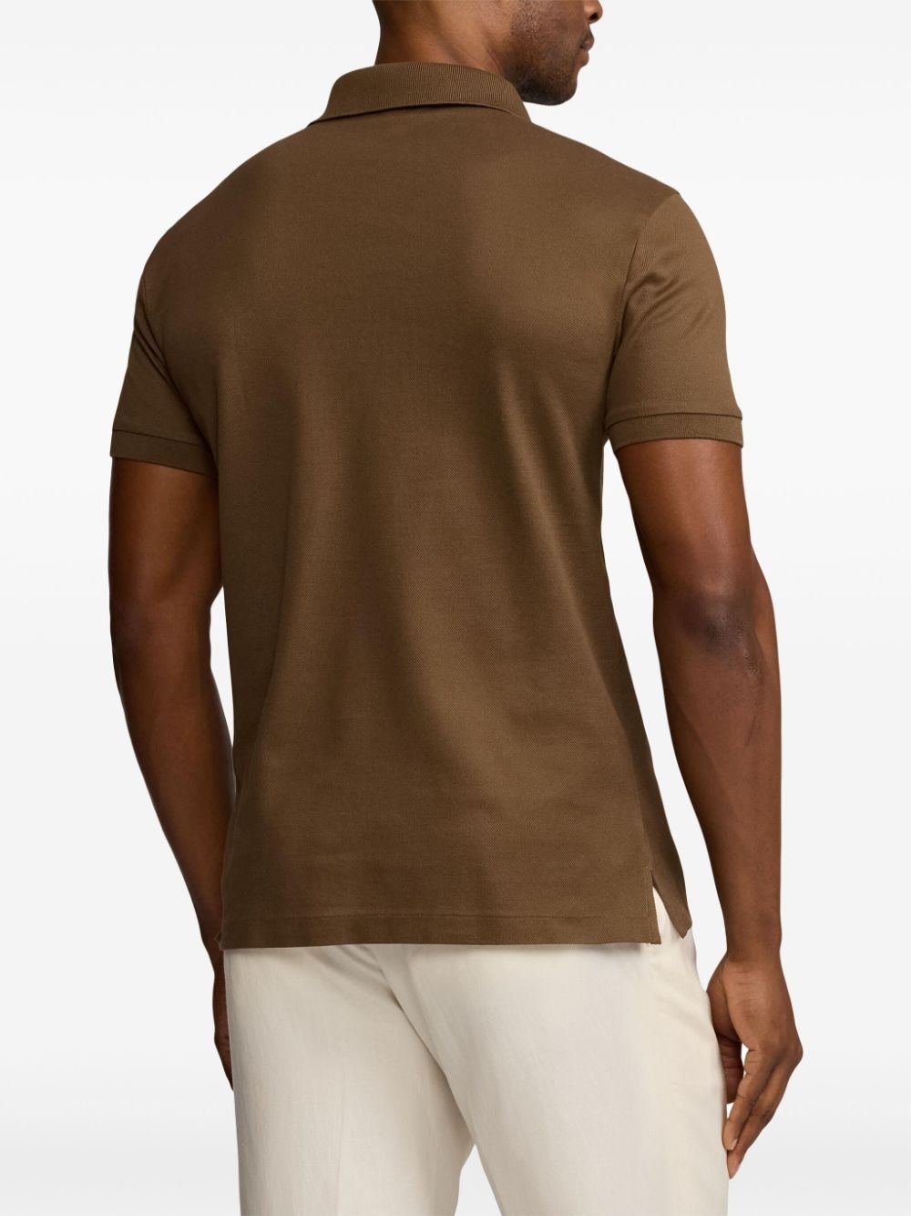 cotton polo shirt - 4