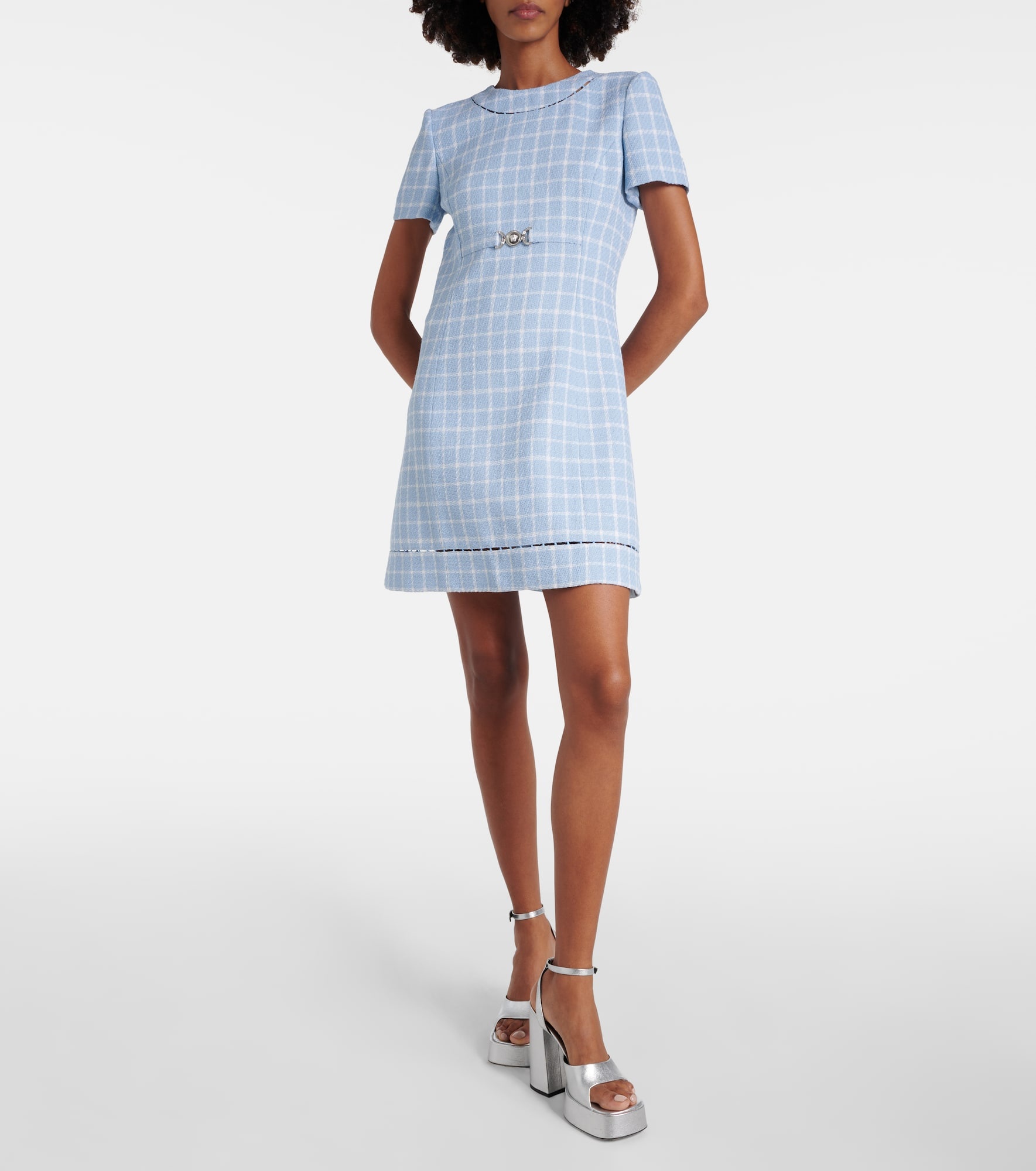 Medusa '95 wool-blend tweed minidress - 2