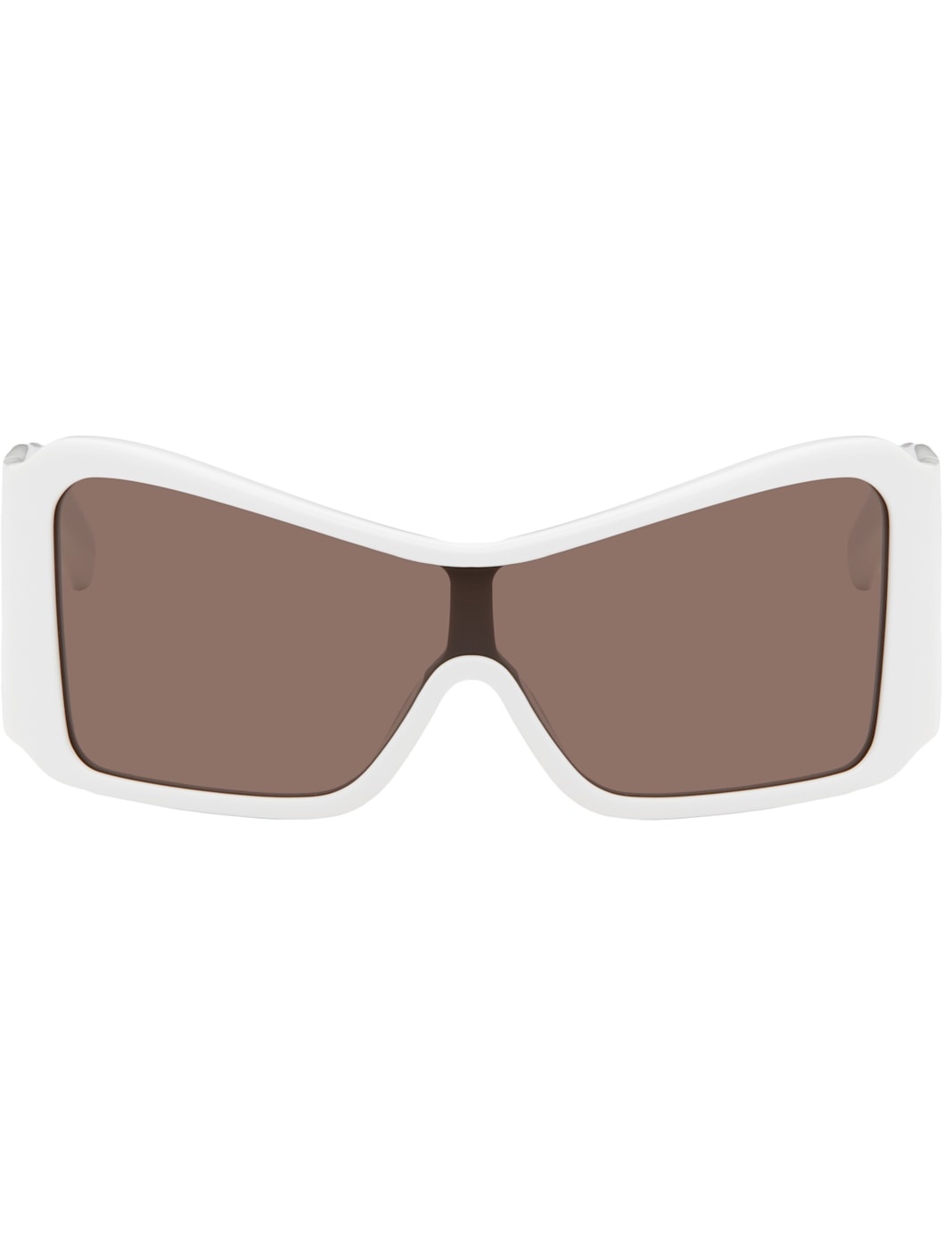 White Shield Sunglasses - 1