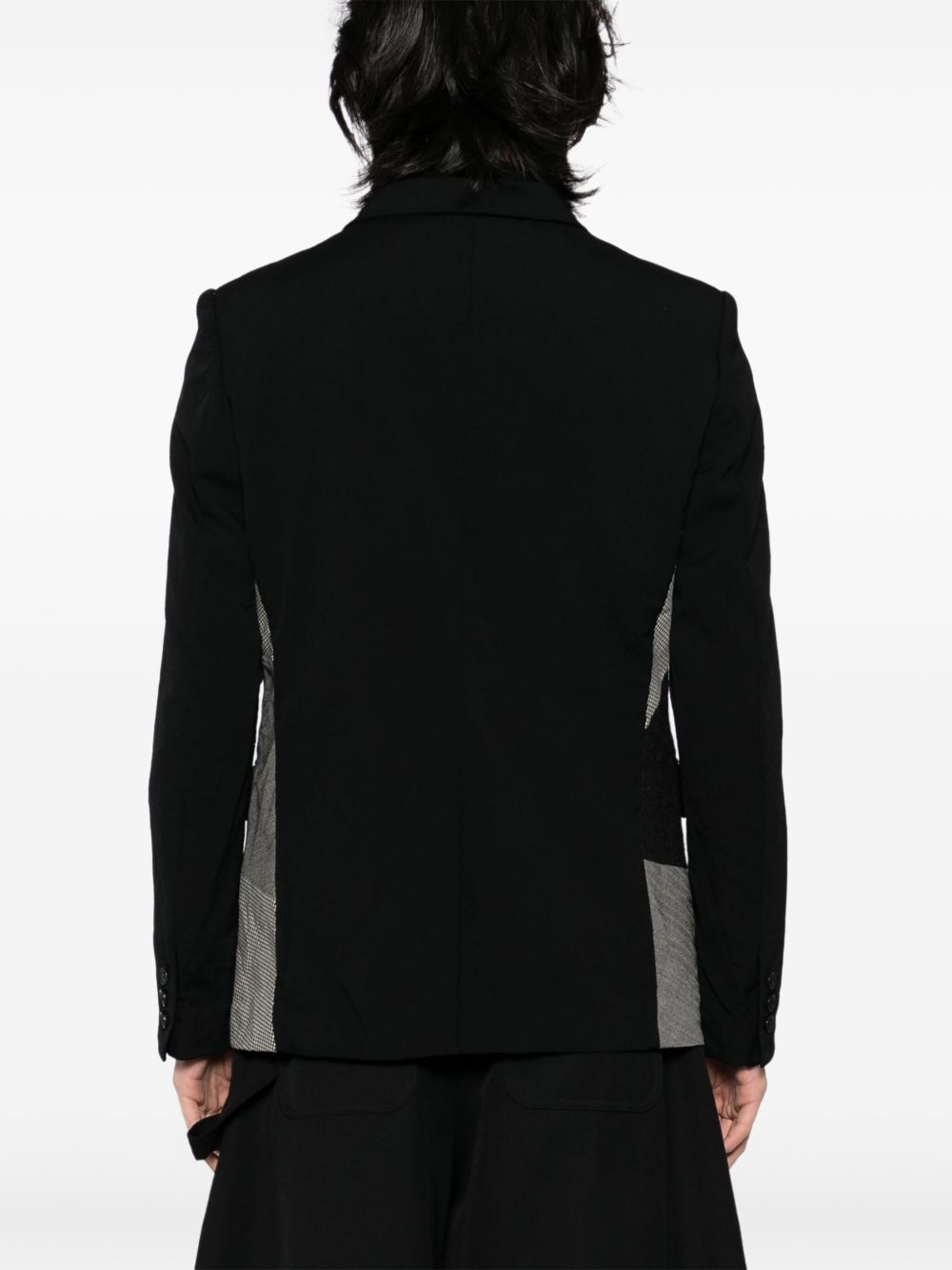 panelled blazer - 4